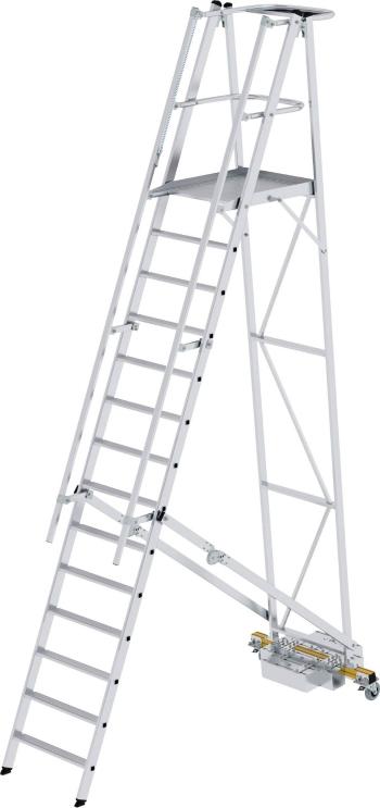 MUNK Günzburger Steigtechnik  52714 hliník rebrík s platformou Montáž pomocou nástrojov Max.prac. výška: 5.25 m