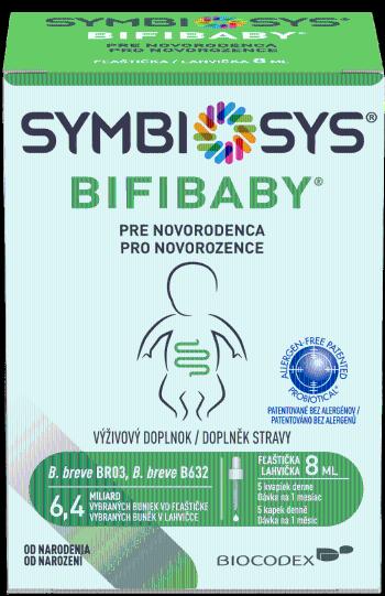Symbiosys Bifibaby perorálne kvapky 8 ml