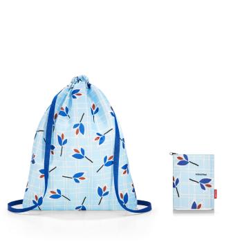 Reisenthel Mini Maxi Sacpack Leaves Blue