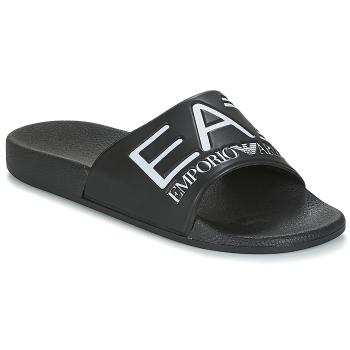 Emporio Armani EA7  SEA WORLD VISIBILITY M SLIPPER  športové šľapky Čierna