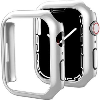 Ahastyle premium PC Matte electroplated na Apple Watch7 41MM silver 2 ks (WG59-D-41MM-silver)