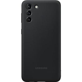 Samsung Silikónový zadný kryt pre Galaxy S21+ čierny (EF-PG996TBEGWW)
