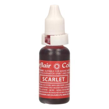 Tekutá farba Scarlet - Červená 14 ml