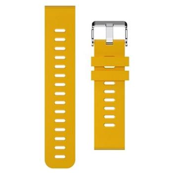 Aligator Watch 20 mm silikónový remienok horčicovo žltý (20AW0005)