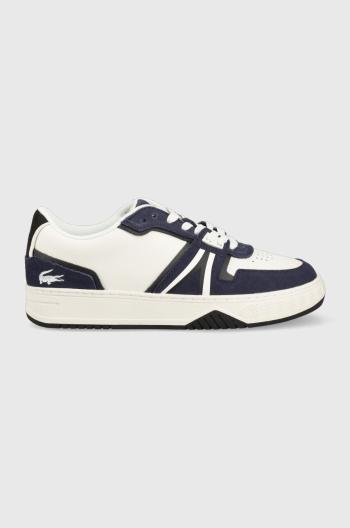 Kožené tenisky Lacoste L001 Leather Trainers tmavomodrá farba, 45SMA0036