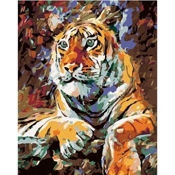 Maľovanie podľa čísel – Ležiaci tiger (HRAmal00369nad)