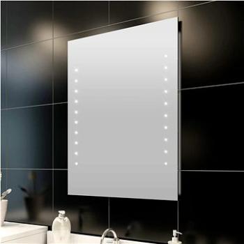 Kúpeľňové zrkadlo s LED diódami, nástenné, 60 × 80 cm (D × V) (240512)