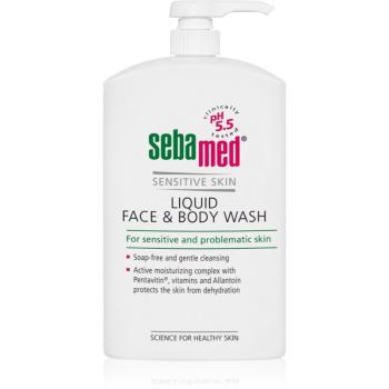 Sebamed Wash jemná umývacia emulzia na telo a tvár pre citlivú pokožku 1000 ml