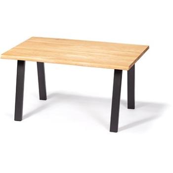 Jedálenský stôl SOFIA, dub masív, 140 × 95 cm, podnož ETARA A