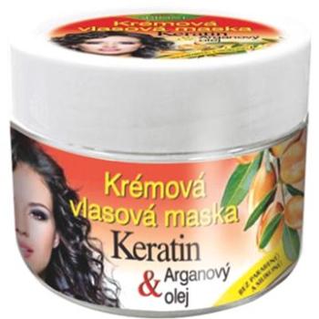 BIONE COSMETICS Bio Keratín a Arganový olej Maska na vlasy 260 ml (8595061608804)