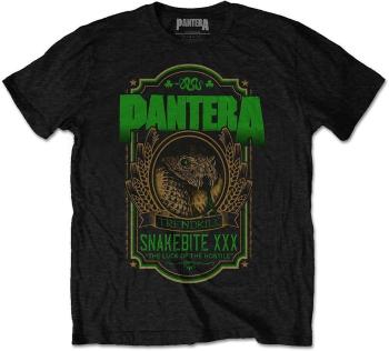 Pantera Tričko Snakebite XXX Label Black L