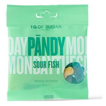 PÄNDY Candy sour fish gumové cukríky 50 g