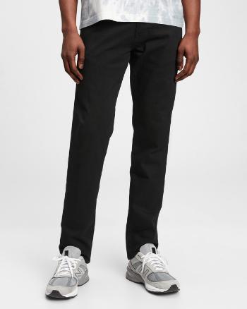 GAP Flex Slim Jeans Čierna