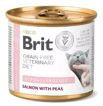 Brit Veterinary Diets GF cat Hypoallergenic konzerva pre mačky 200g