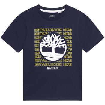 Timberland  Tričká s krátkym rukávom -  Námornícka modrá