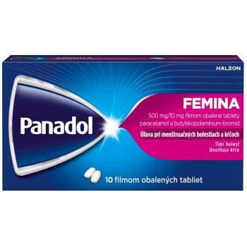 PANADOL FEMINA pri menštruačných bolestiach a kŕčoch 10 tabliet