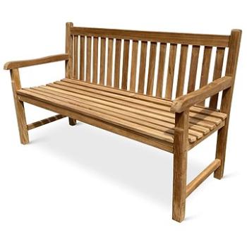 TEXIM Lavice zahradní ROMA, teak 150 cm (345732)