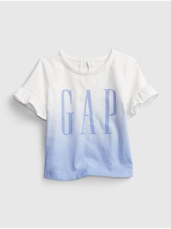Baby tričko GAP Logo dip-dye t-shirt Farebná