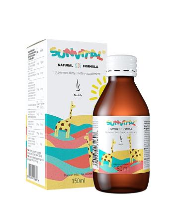 Sunvital - unikátny komplex rastlinných výťažkov pre deti Duolife 150 ml