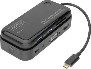 Digitus DA-70890 USB-C ™ mini dokovacia stanica Vhodné pre značky: univerzálny Chromebook, Chromebook, Lenovo Thinkpad,