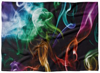 Deka Dúhový dym  (Rozmer: 200 x 140 cm, Podšitie baránkom: NE)