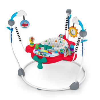 BABY EINSTEIN Skákadlo/aktívne centrum 2v1 Ocean Explorers Airplane Adventure™ 6m+ do 12 kg