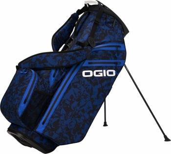 Ogio All Elements Hybrid Stand Bag Blue Floral Abstract