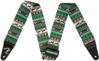 Fender Ugly Xmas Sweater GFI Gitarový pás Green Fair Isle