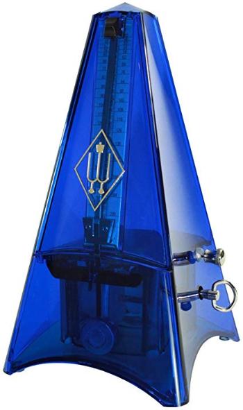 Wittner Metronome Tower Line Blue transparent.856271TL