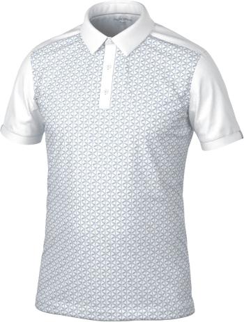 Galvin Green Mio Mens Grey/White 2XL Polo košeľa