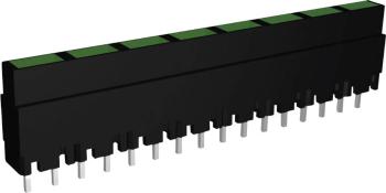 Signal Construct ZALS 082 LED séria 8-krát zelená  (d x š x v) 40.8 x 3.7 x 9 mm