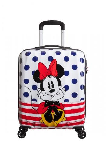 SAMSONITE AMERICAN TOURISTER DISNEY LEGENDS SPIN.55/20 ALFATWIST 2.0 MINNIE BLUE DOTS