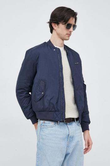 Bunda Pepe Jeans Corey pánska, tmavomodrá farba, prechodná