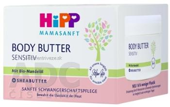 HiPP MAMASANFT Telové maslo sensitiv, s Bio mandľovým olejom (inov.2022) 1x200 ml