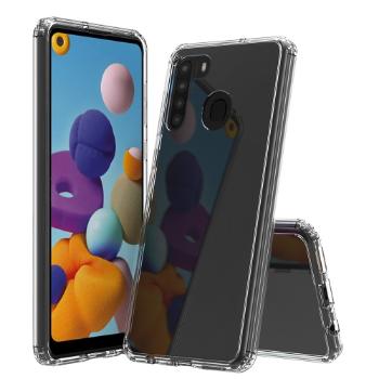 SHOCK Extra odolný kryt Samsung Galaxy A21 priehľadný