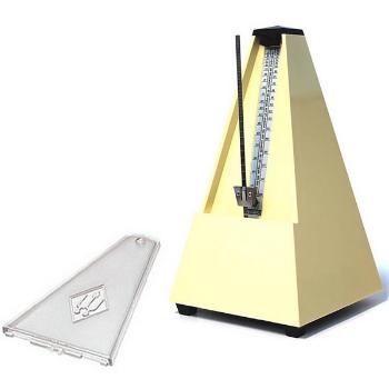 Wittner Metronome Pyramid shape Ivory 817K