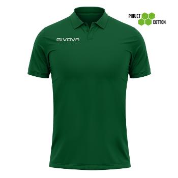 POLO COTONE PIQUET SUMMER VERDE Tg. 3XL