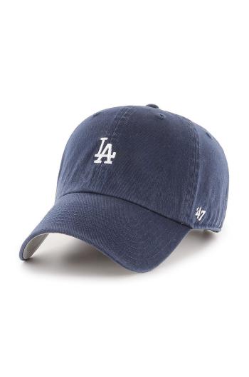 Čiapka 47brand Los Angeles Dodgers tmavomodrá farba, s nášivkou