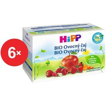 HiPP BIO Ovocný čaj - 6x 40g (4062300281868)
