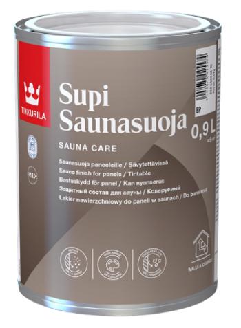Supi Sauna Finish - lak na drevené steny a stropy sauny (zákazkové miešanie) 2,7 l tvt 3445 - charcoal