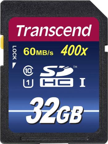 Transcend Premium 400 pamäťová karta SDHC 32 GB Class 10, UHS-I