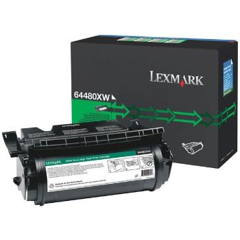 LEXMARK 64480XW - originálny toner, čierny, 32000 strán