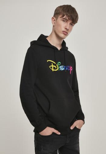Mr. Tee Disney Rainbow Logo EMB Hoody black - XS