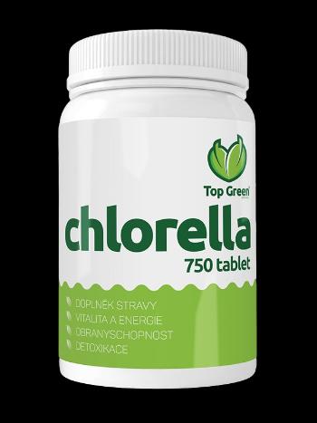 Top green Chlorella 750 tabliet