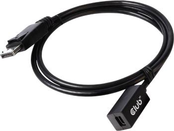 club3D DisplayPort / Mini-DisplayPort káblový adaptér #####DisplayPort Stecker, #####Mini DisplayPort Buchse 1.00 m čier