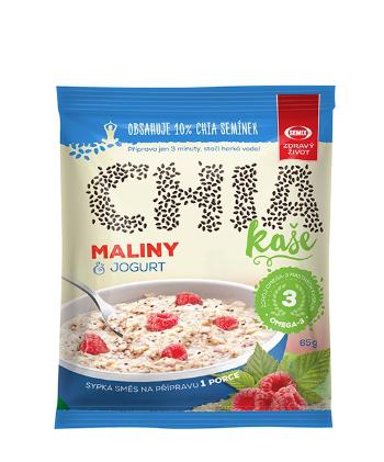 Chia kaša malinová s jogurtom SEMIX 65 g