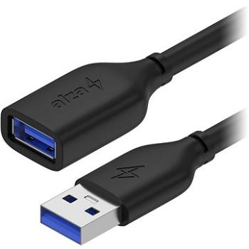 AlzaPower Core USB-A (M) to USB-A (F) 3.0, 1 m čierny (APW-CBAMAF310B)