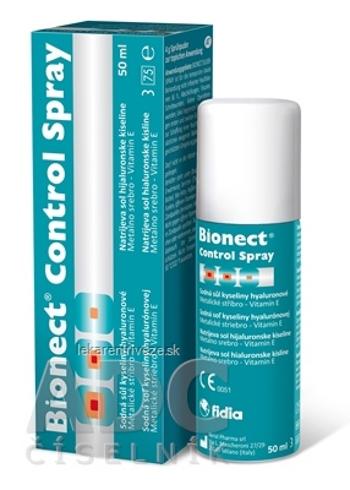 Bionect Control Spray sprej na ošetrenie rán suspenzný roztok 1x50 ml