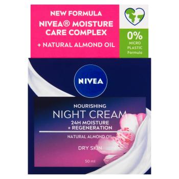 Nivea Výživný nočný krém pre suchú pleť 24H Moisture (Nourishing Night Cream) 50 ml