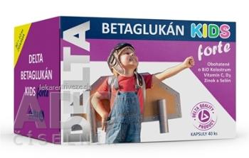 DELTA BETAGLUKÁN KIDS forte cps 1x40 ks